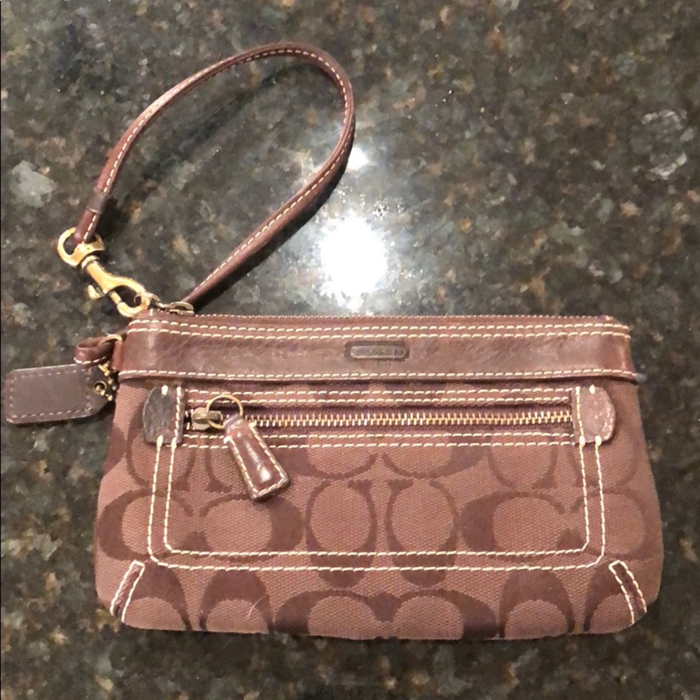 Coach wristlet